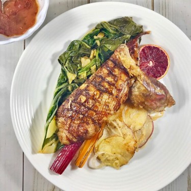 Whole Roasted Duck with Blood Orange Glaze Recipe | SideChef