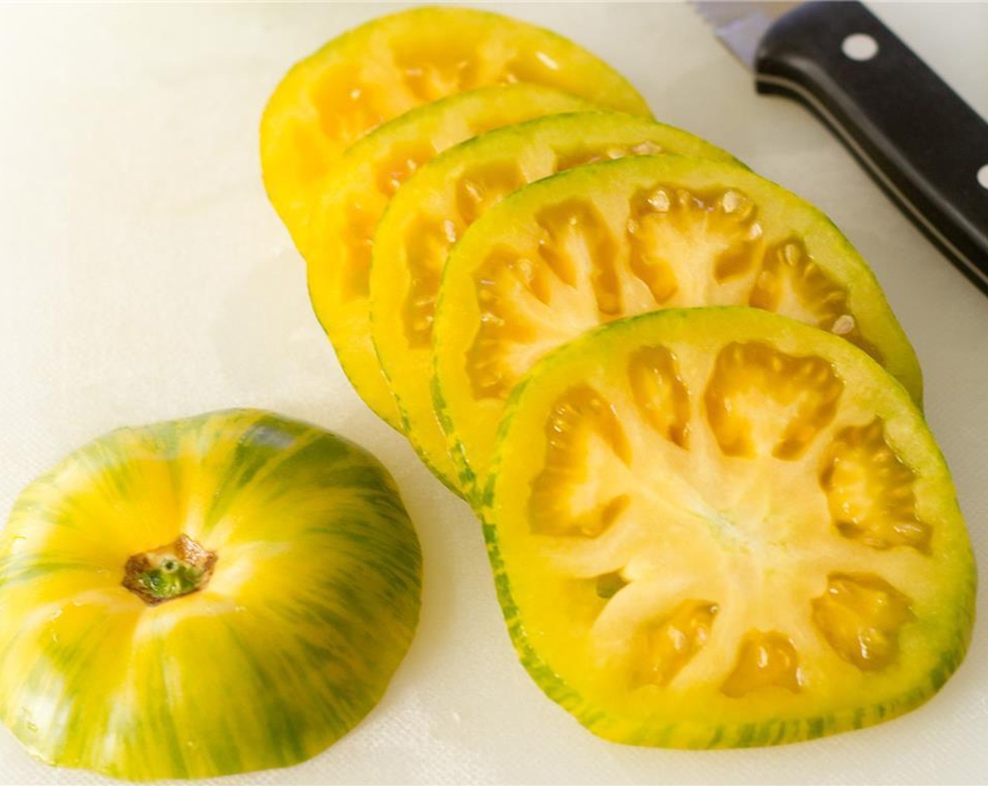 step 1 Slice the Green Tomatoes (2).