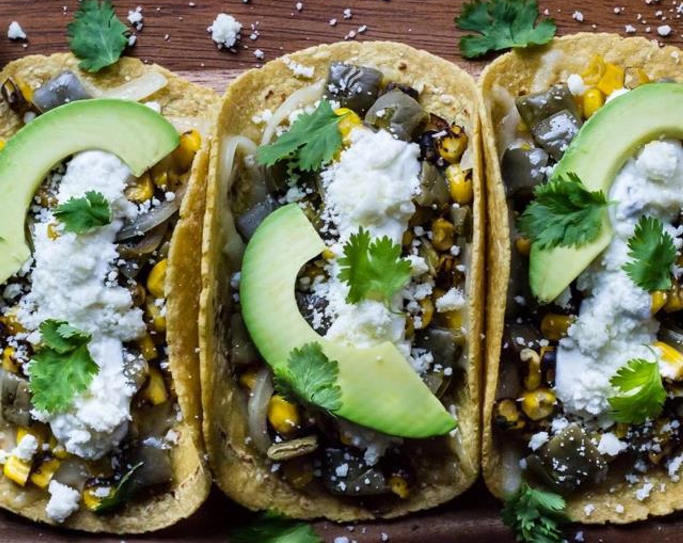 Nopales and Roasted Corn Tacos