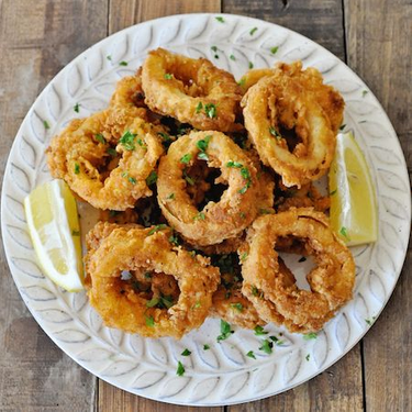 Fried Calamari with Spanish Paprika and Lemon Recipe | SideChef