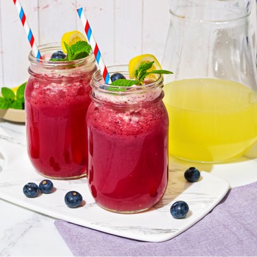 Homemade Blueberry Lemonade (Low Calorie) Recipe | SideChef