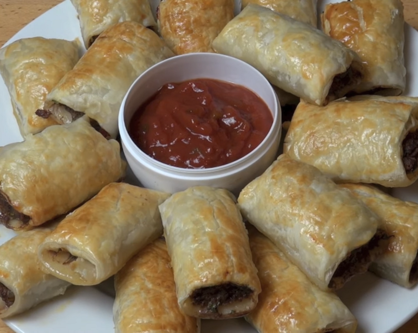 Mexican Style Sausage Rolls