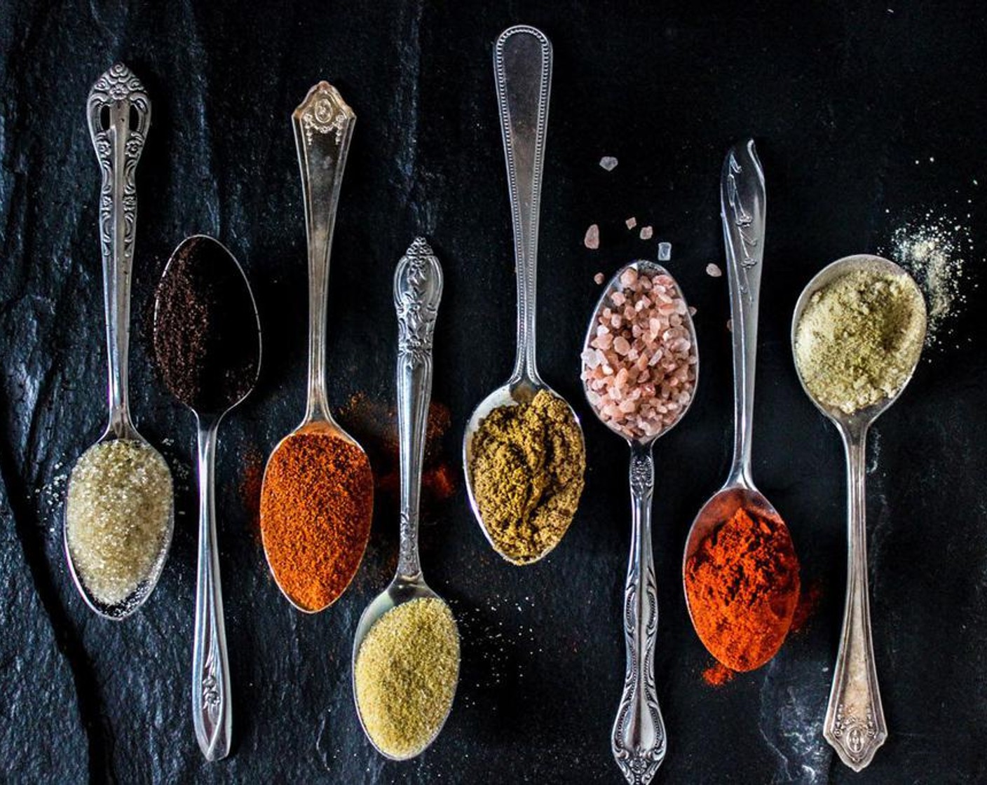 step 1 Combine Simply Organic Garlic Powder (2 Tbsp), Ground Coffee (2 Tbsp), Paprika (2 Tbsp), Simply Organic Onion Powder (2 Tbsp), Ground Cumin (1 Tbsp), Salt (1 Tbsp), Granulated Sugar (1 Tbsp) and Cayenne Pepper (2 Tbsp) together in a large bowl and mix.