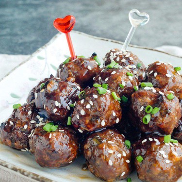 Teriyaki Meat Balls Recipe | SideChef