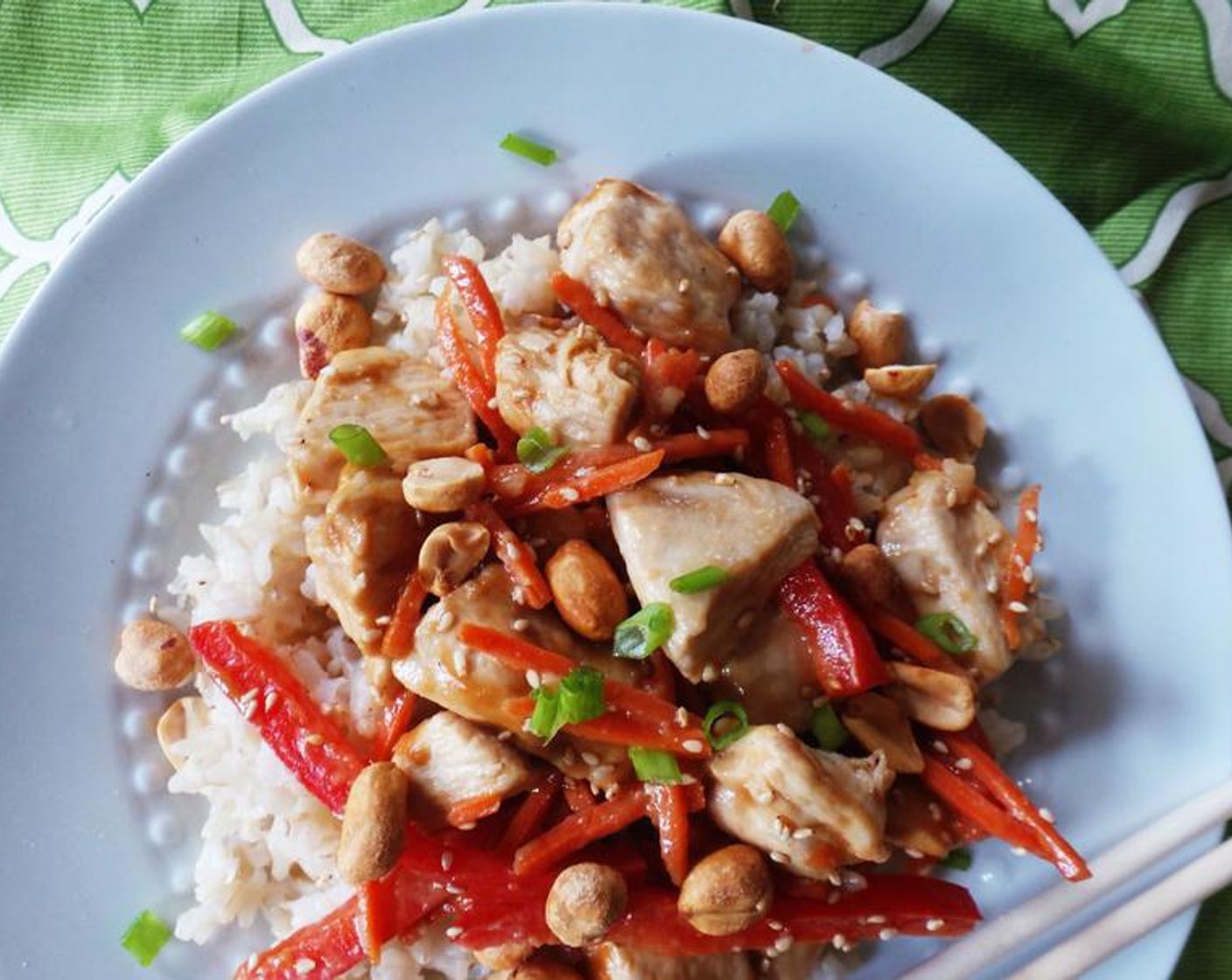 Thai Chicken Peanut Stir-Fry