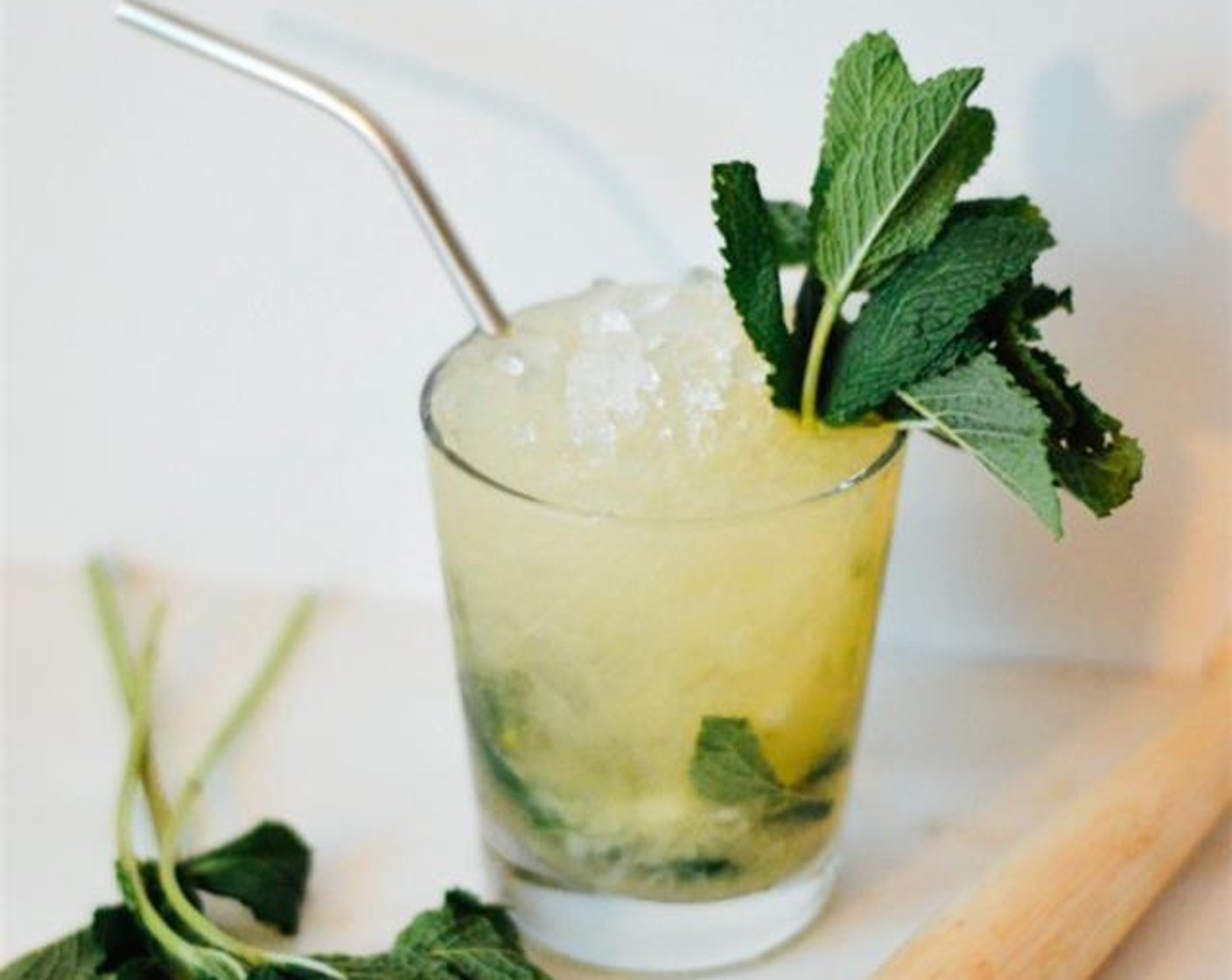 Pineapple and Mint Mezcal Smash