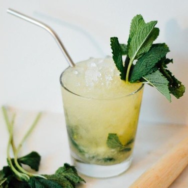 Pineapple and Mint Mezcal Smash Recipe | SideChef