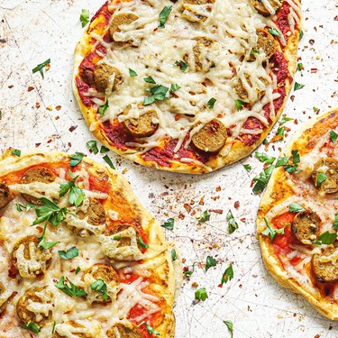 Vegan Naan Pizza Recipe | SideChef