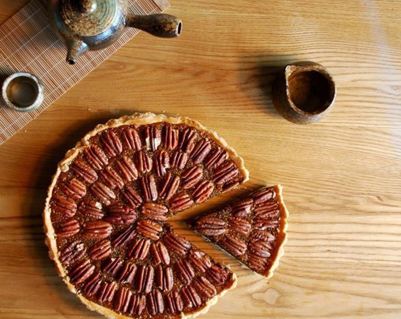 Pecan & Treacle Tart