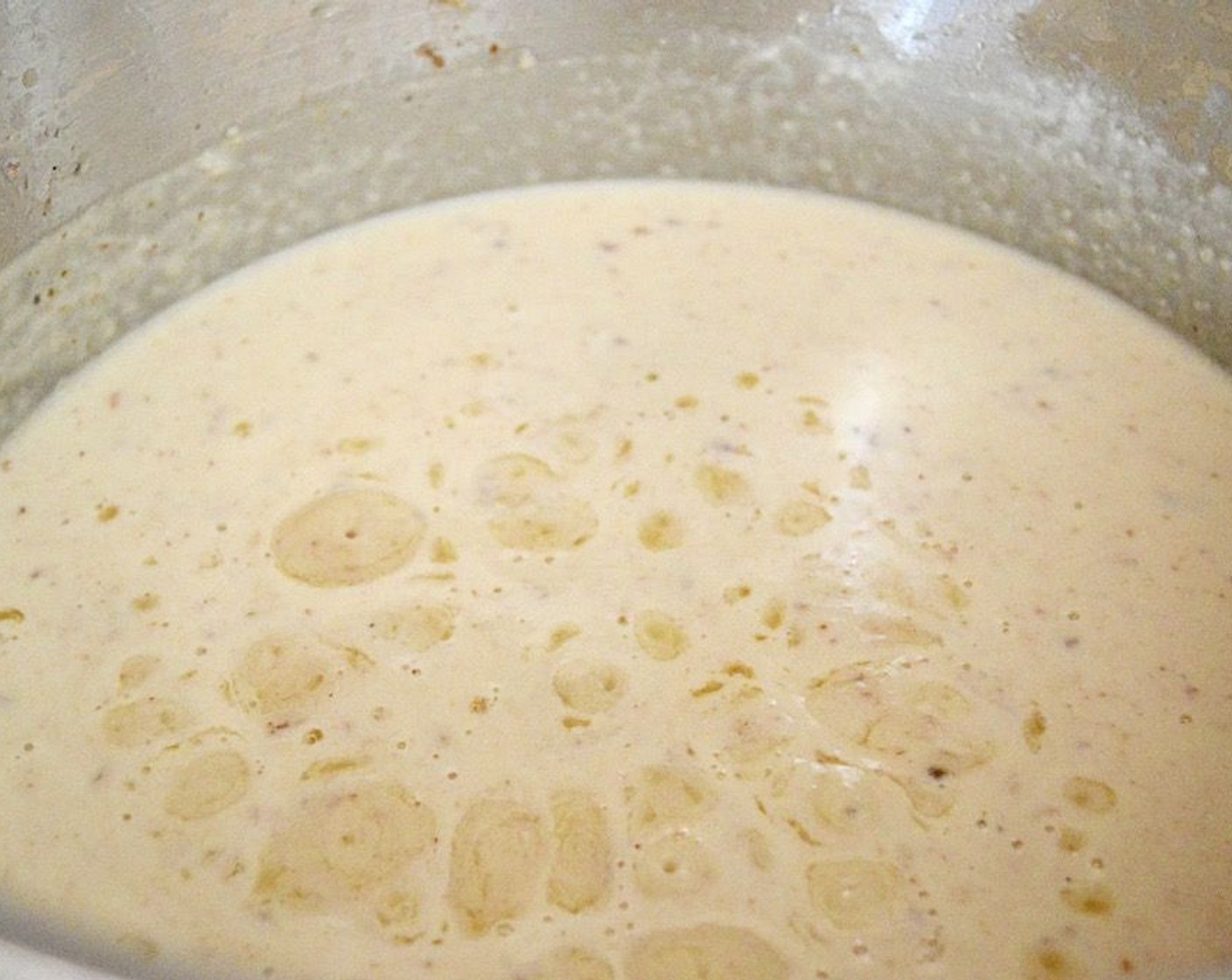 step 4 Add in the remaining Butter (3/4 stick) and let it start to melt. Whisk in the All-Purpose Flour (1/3 cup) until it becomes a paste and just starts to turn golden.