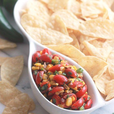 Fire-Roasted Corn Pico Style Salsa Recipe | SideChef