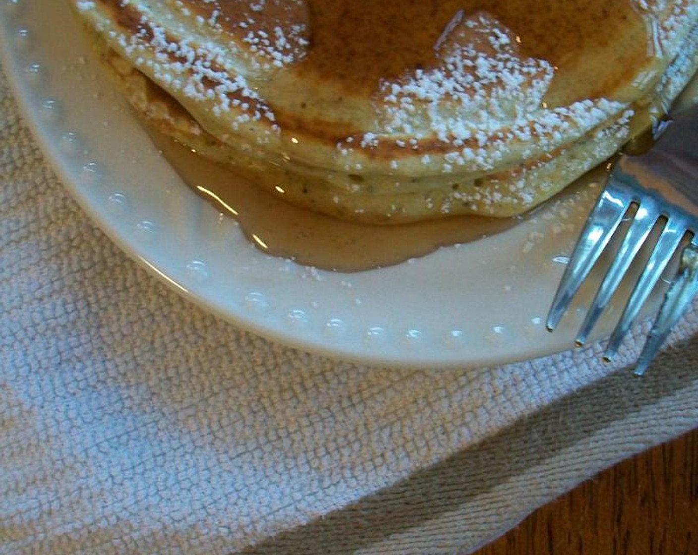Pistachio Pancakes