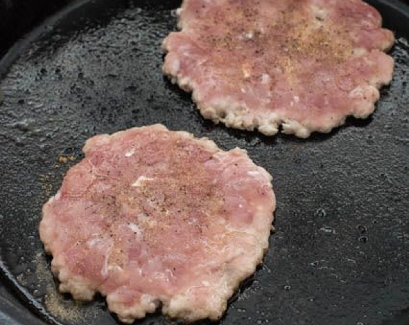 step 8 Heat Cooking Oil (2 Tbsp) in a cast iron skillet over medium-high heat.