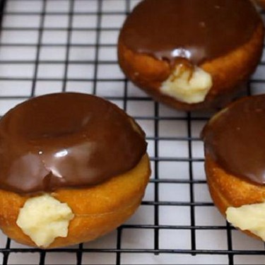 Boston Cream Donuts Recipe | SideChef