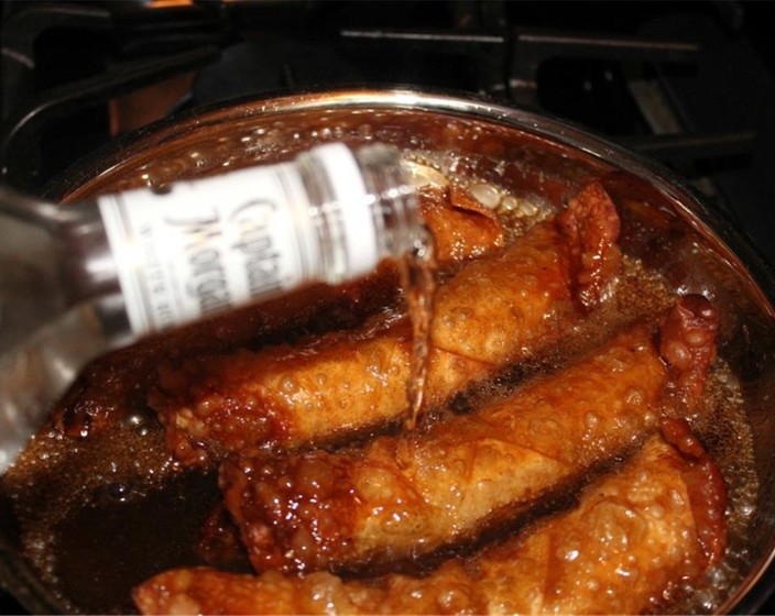 Deep Fried Bananas Foster Recipe SideChef