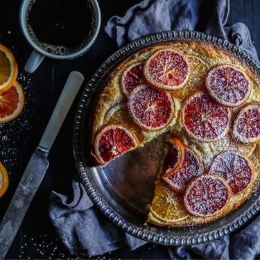 Blood Orange Ricotta Cake Recipe | SideChef