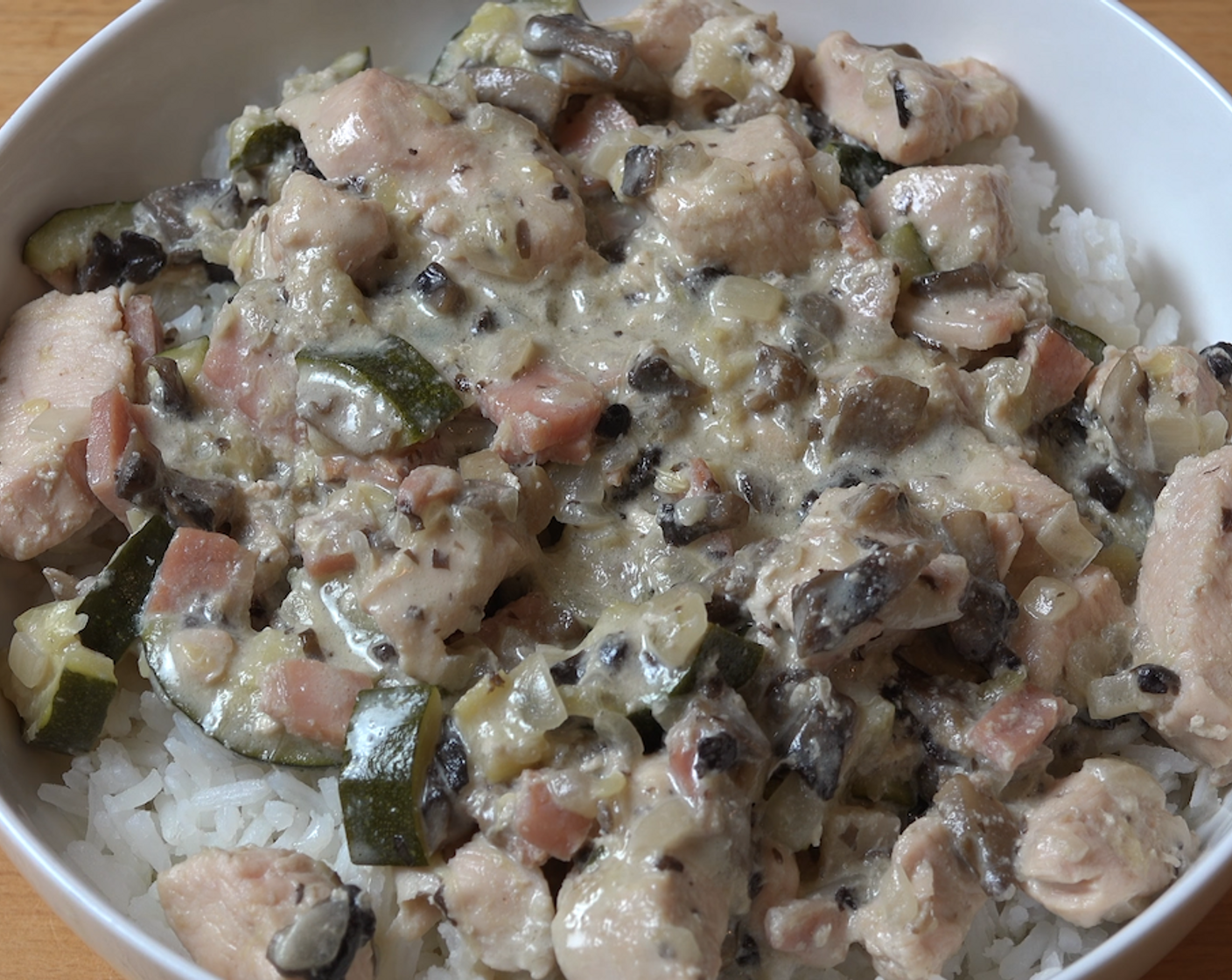 Creamy Bacon and Mushroom Chicken