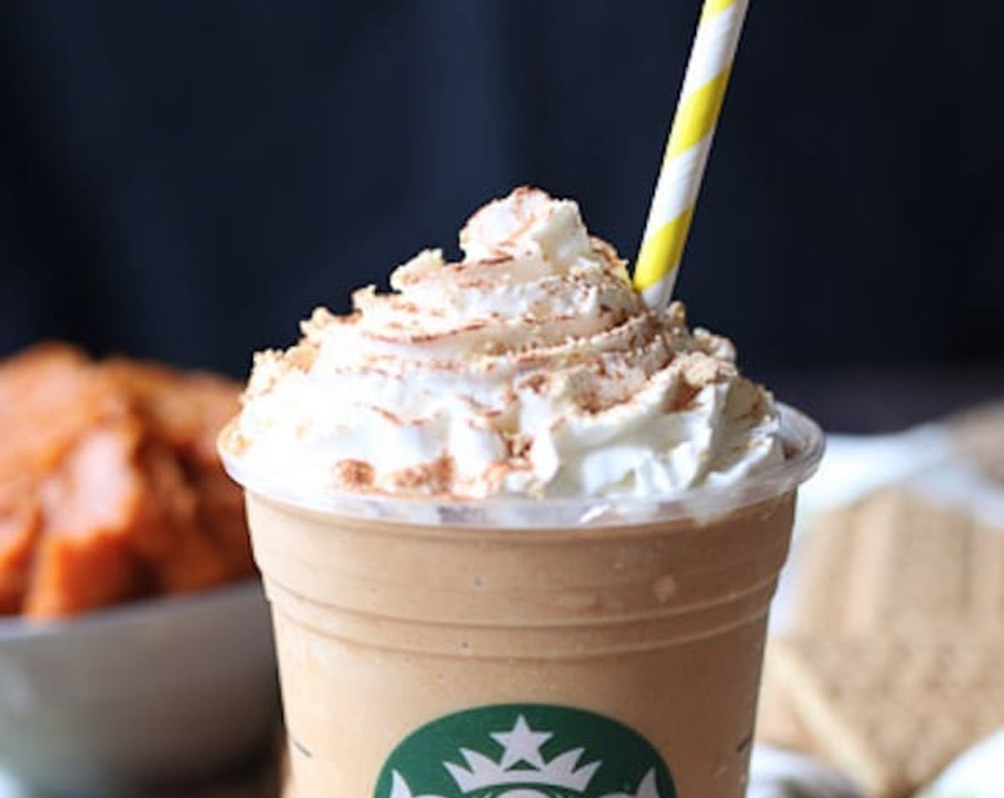 Homemade Pumpkin Spice Frappuccino