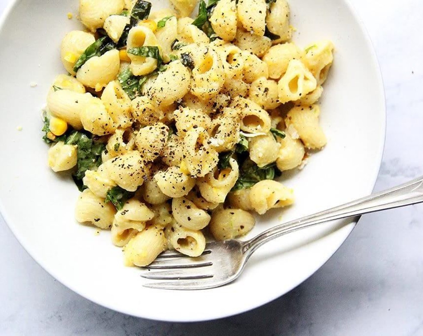 Melissa Clark's Creamy (No Cream!) Corn Pasta with Basil