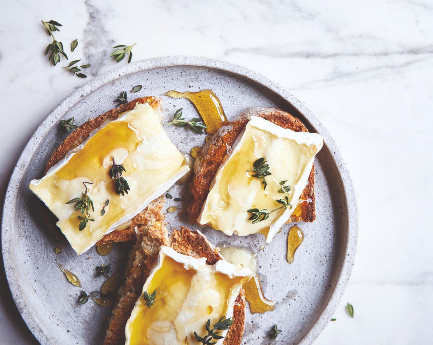 Truffle brie crostini M&S