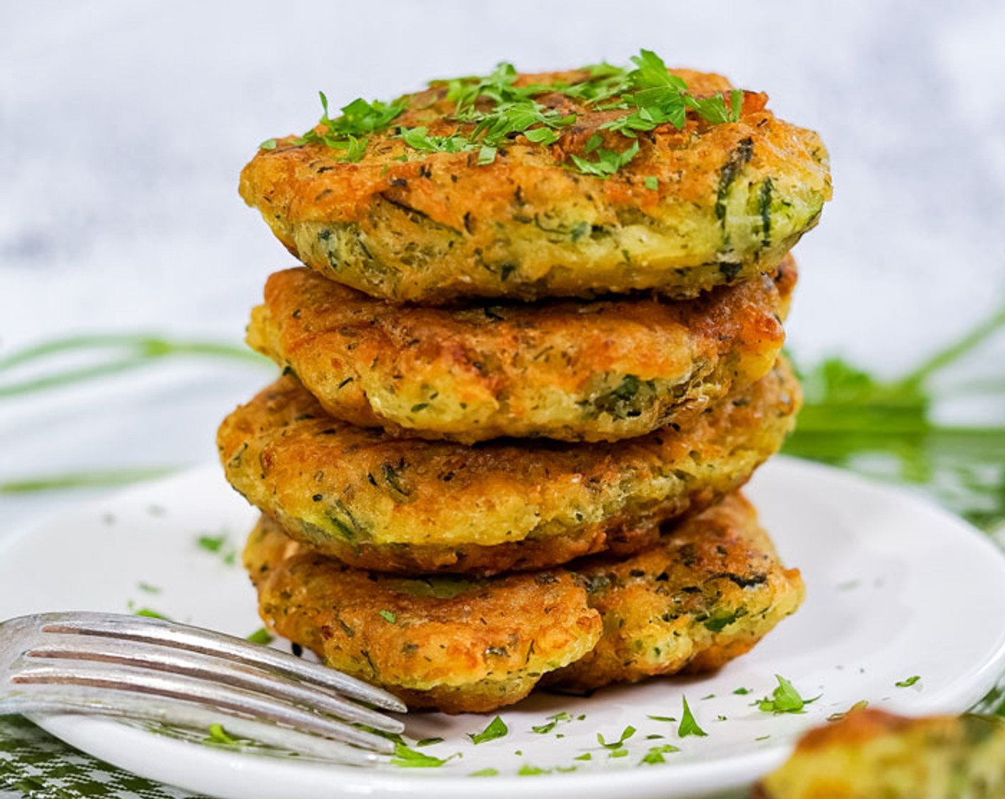 Vegan Zucchini Fritters