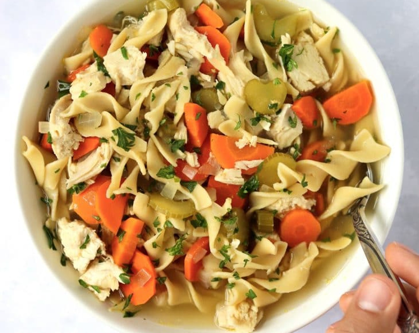 Slow Cooker Chicken Noodle Soup