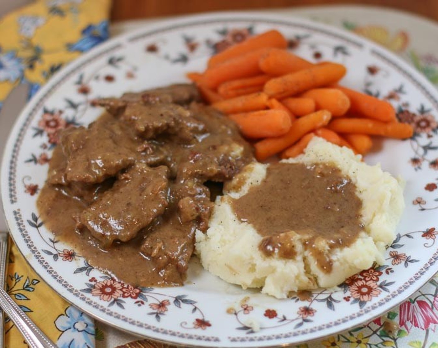 step 8 Turn off Instant Pot and rest for 5 minutes. Serve over rice or with mashed potatoes and enjoy!