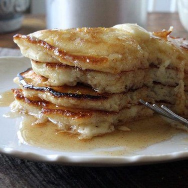 Best Pancakes Ever with Honey Cinnamon Syrup Recipe | SideChef