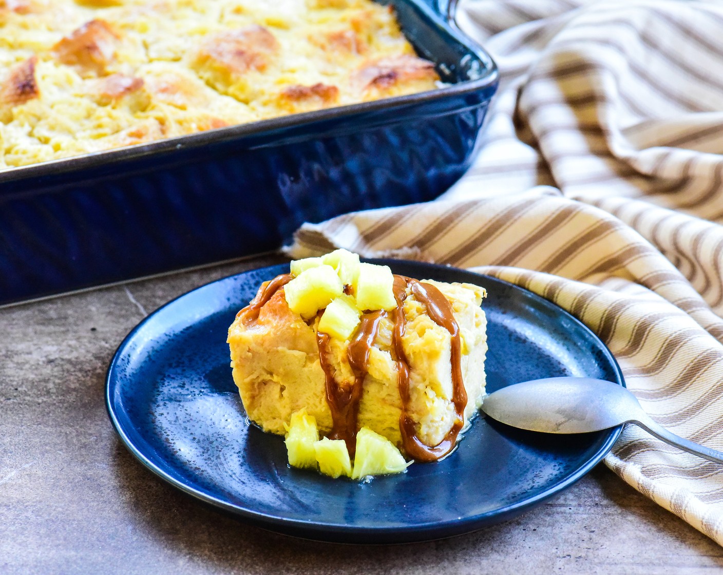 Pineapple Bread Pudding