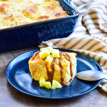 Pineapple Bread Pudding Recipe | SideChef