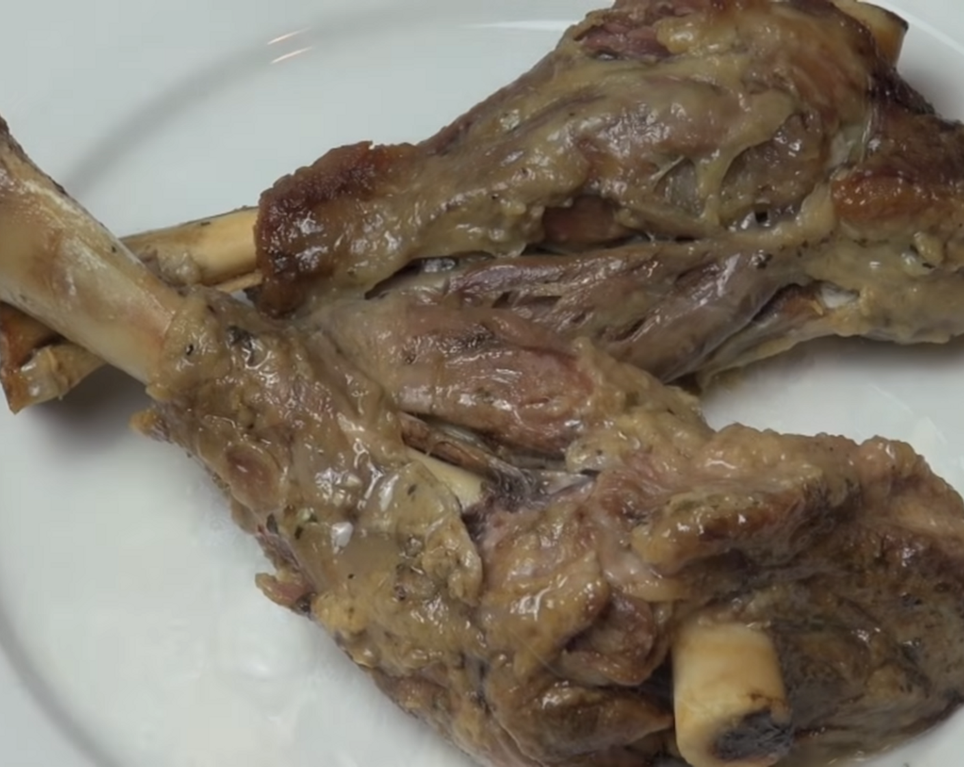 Slow Cooked Lamb Shanks