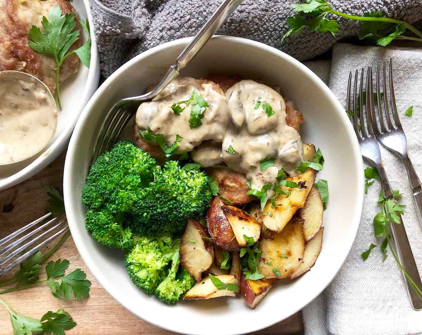 Creamy Pork Tenderloin Mushroom Marsala