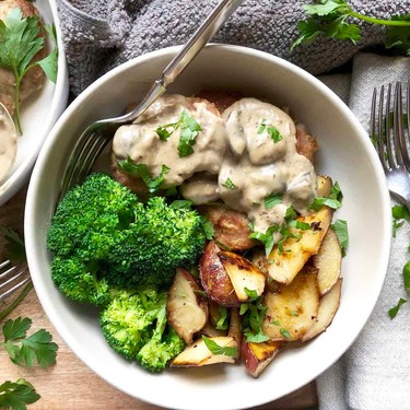 Creamy Pork Tenderloin Mushroom Marsala Recipe | SideChef