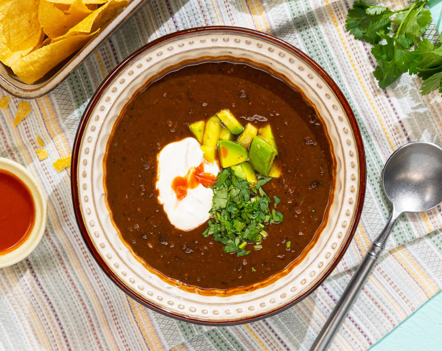 20-Minute Black Bean Soup