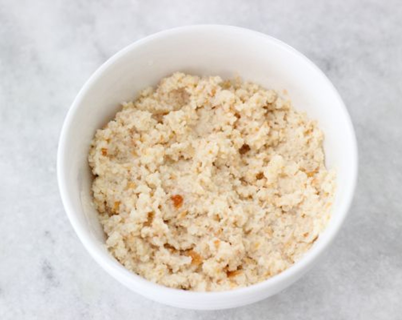 step 1 Soak Panko Breadcrumbs (3/4 cup) in the Milk (1/4 cup) until soft. Pulse the Onion (1) in the food processor or use a box grater to grate it. Add to the Ground Chicken (1 lb).