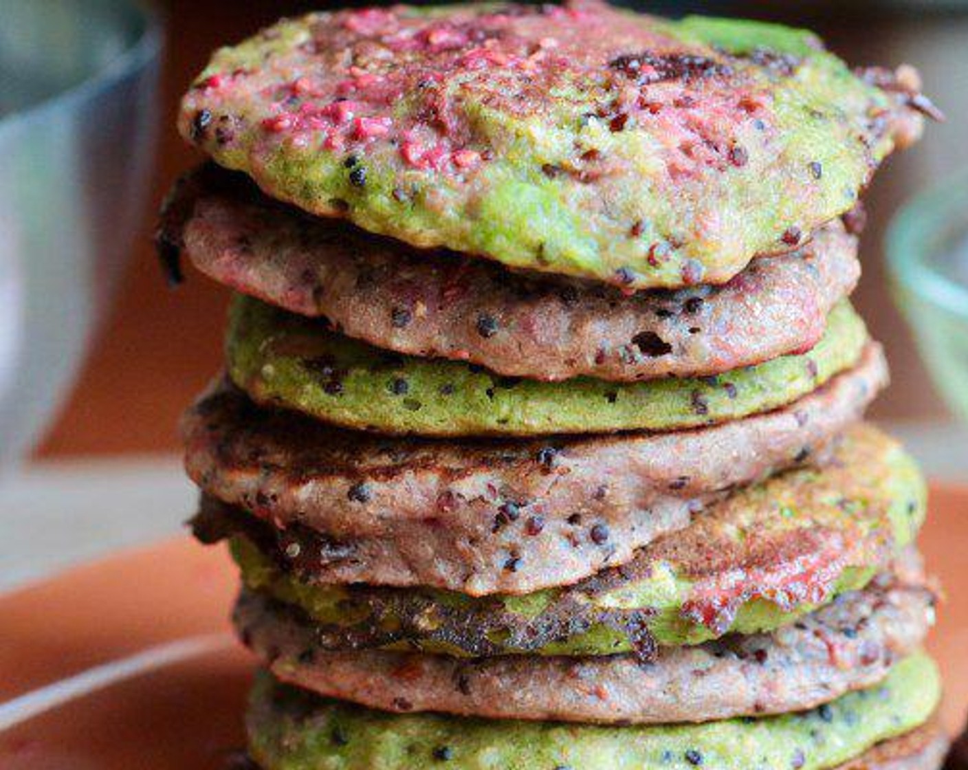 Vegan Quinoa and Veggie Infused Pancakes