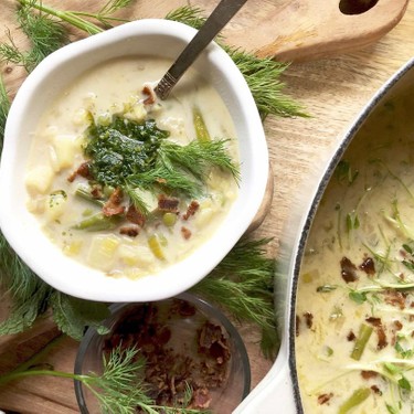 Dorie Greenspan's Potato Chowder Recipe | SideChef