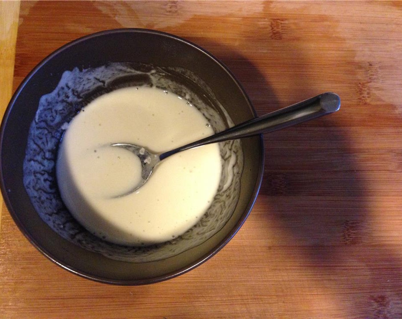 step 3 In a bowl, add the Corn Starch (3 Tbsp), Water (1/2 cup) and some Salt (to taste).