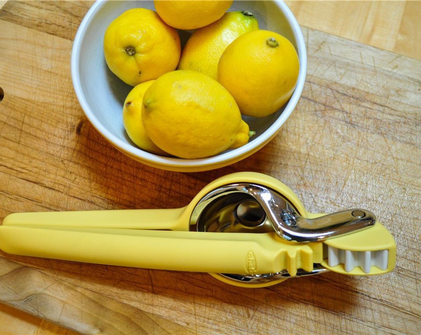 step 1 Juice the Lemon (1). Mince the Garlic (2 cloves) and grate the Parmesan Cheese (2/3 cup).