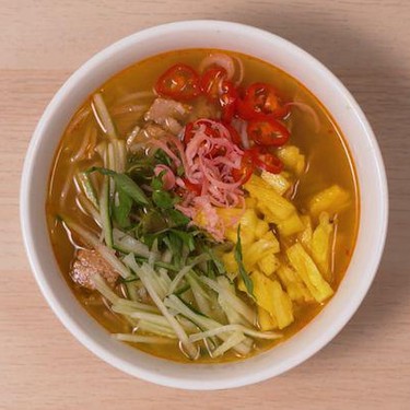 Canned Tuna and Sambal Penang-Inspired Laksa Recipe | SideChef