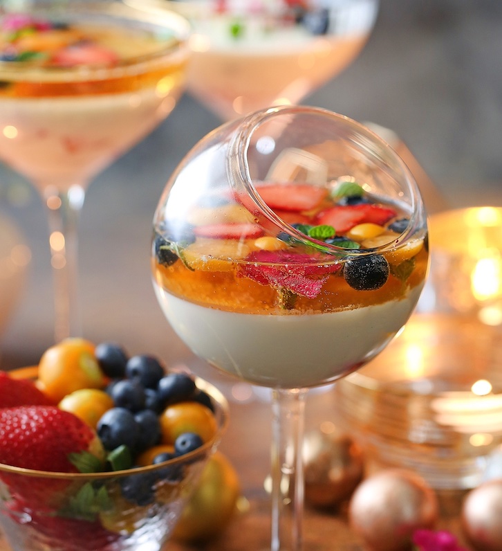 Chromatisch spuiten poll Lime Infused Panna Cotta with Berries and Fizz Recipe | SideChef