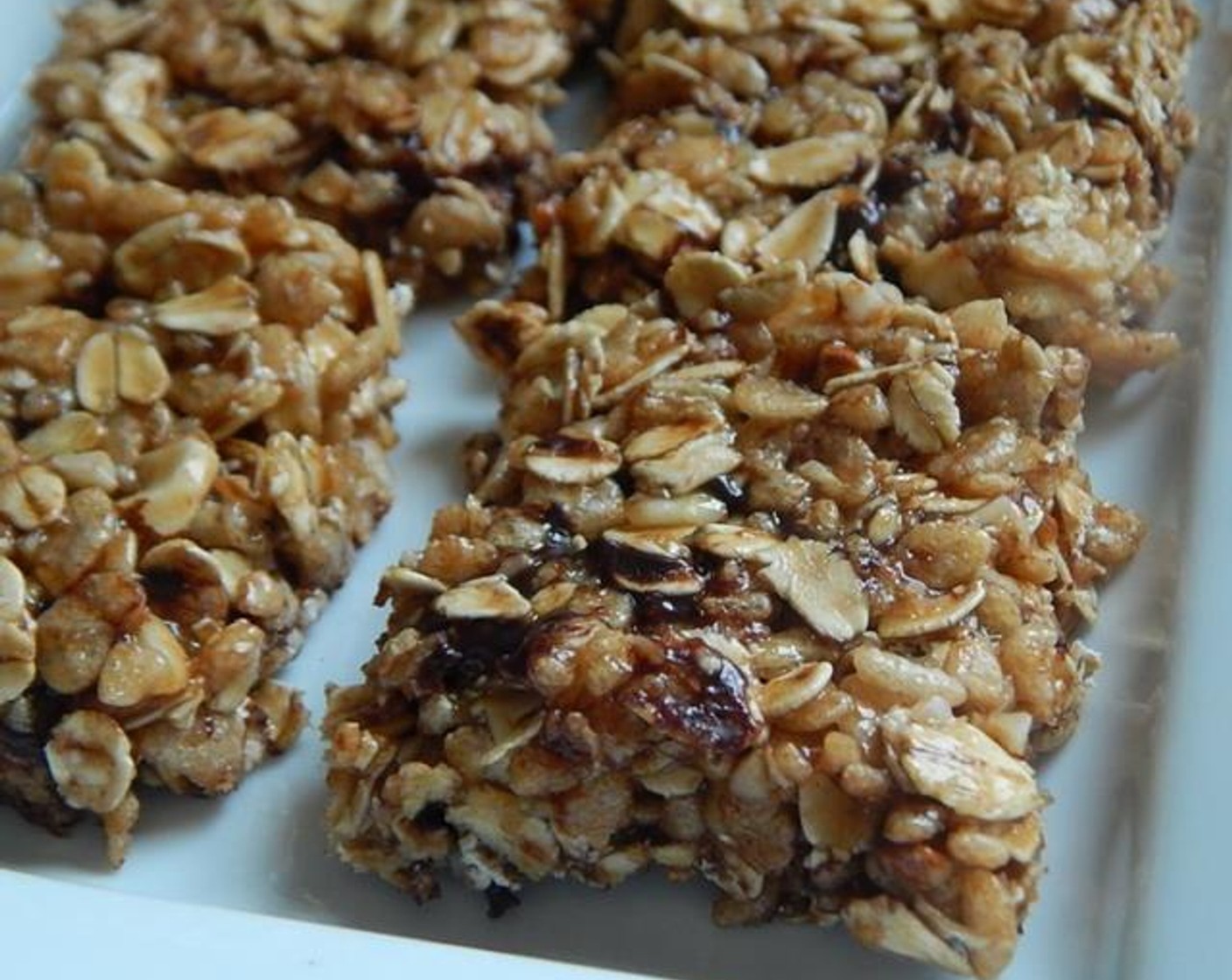 Peanut Butter Chocolate Rice Krispie Granola Treat