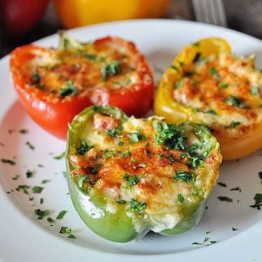 Stuffed Spanish Peppers with Tuna and Tomatoes Recipe | SideChef