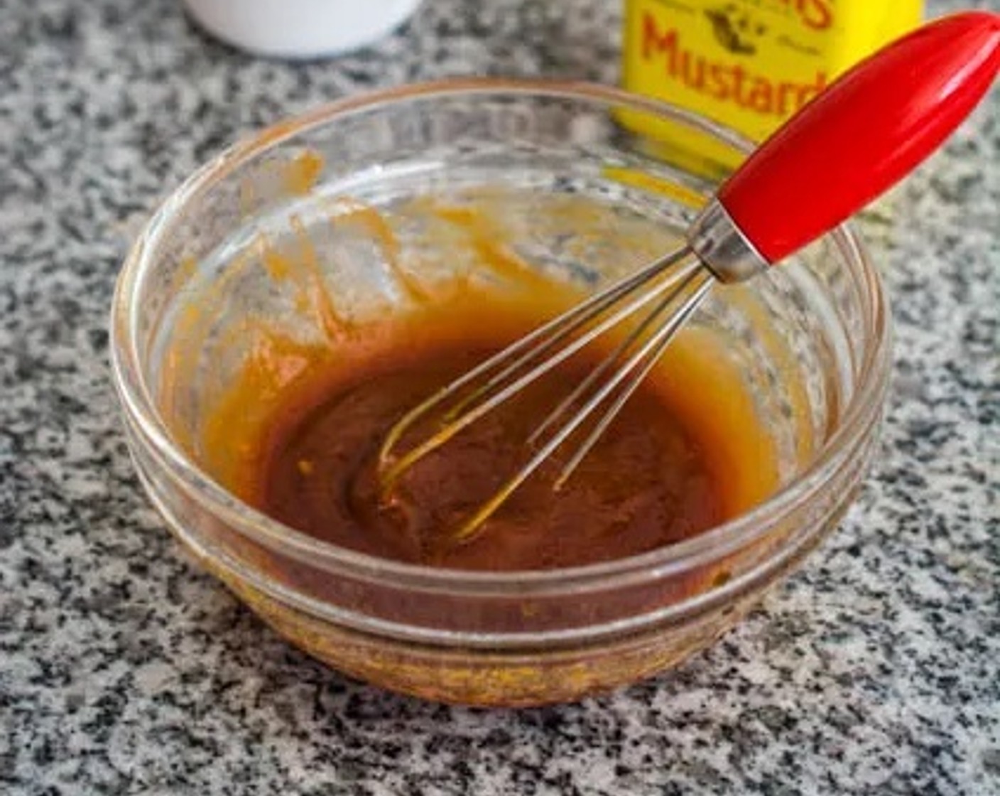 step 8 Prepare the tonkatsu sauce in. a small bowl. Add Ketchup (3 Tbsp), Worcestershire Sauce (1 Tbsp), Oyster Sauce (1/2 Tbsp), and Dry Mustard (1/2 tsp). Mix well.
