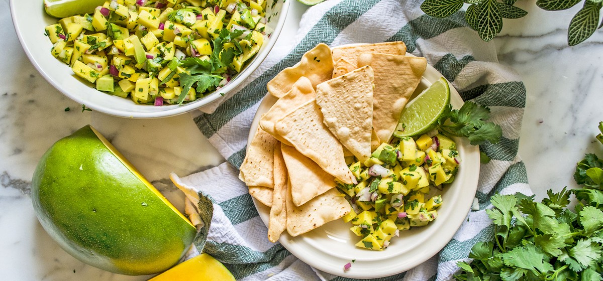 Paleo Mango Avocado Salsa Recipe | SideChef