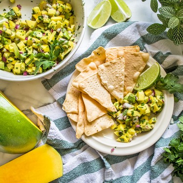 Paleo Mango Avocado Salsa Recipe | SideChef