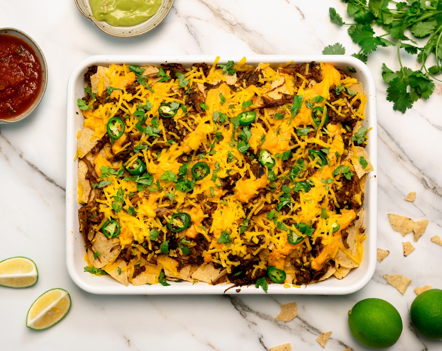 Vegan Pulled Mushroom Nachos