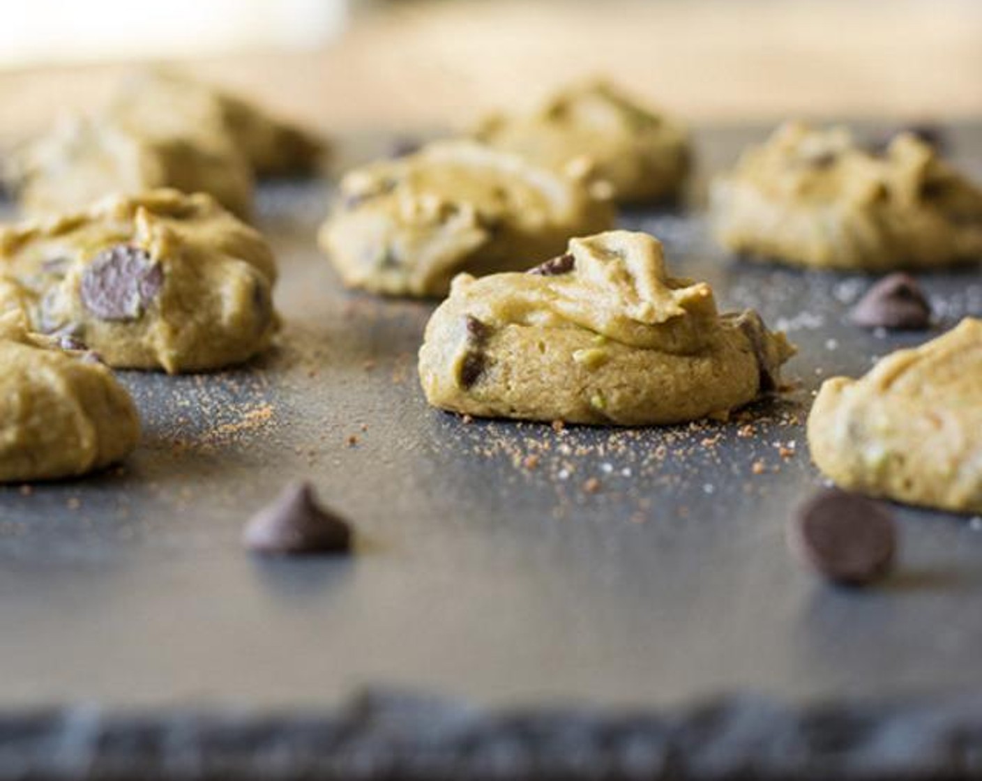 Avocado Chocolate Chip Cookies