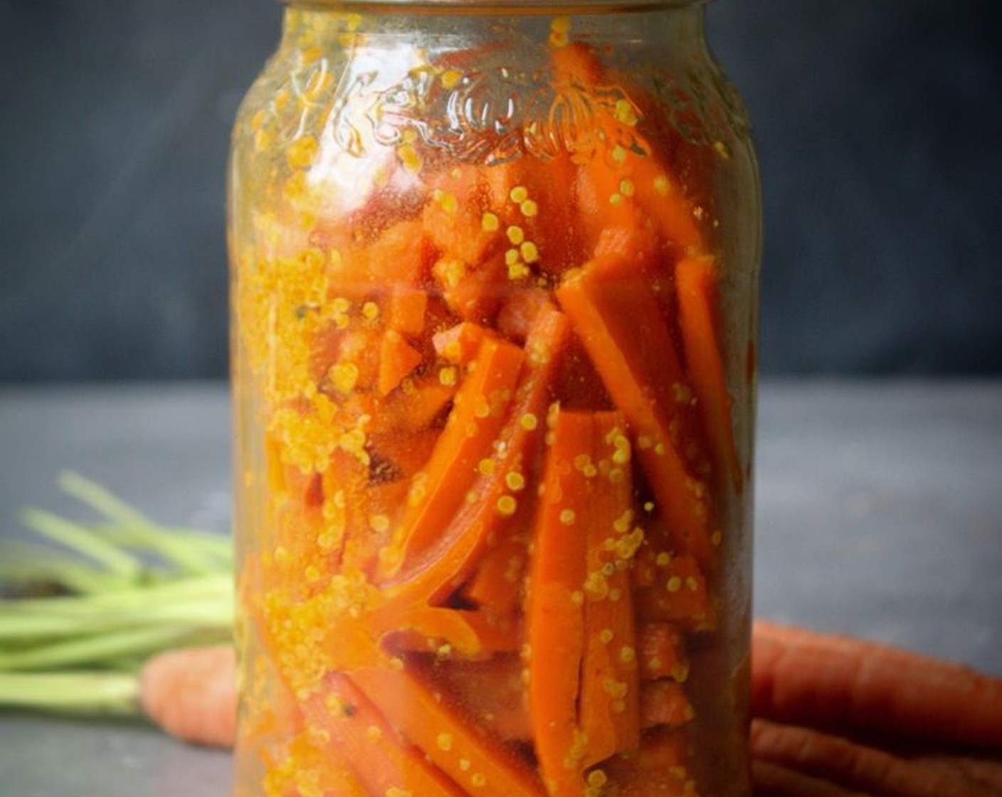 Gajar nu Athanu (Indian Pickled Carrots)