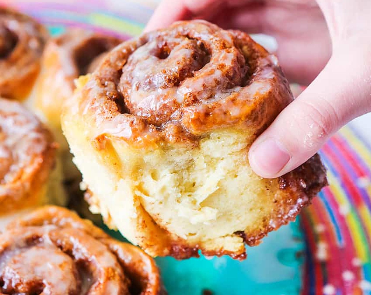 No Yeast Cinnamon Rolls